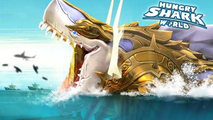 Kham Pha Hungry Shark World Hack Trai Nghiem Manh Me Khong Gioi Han
