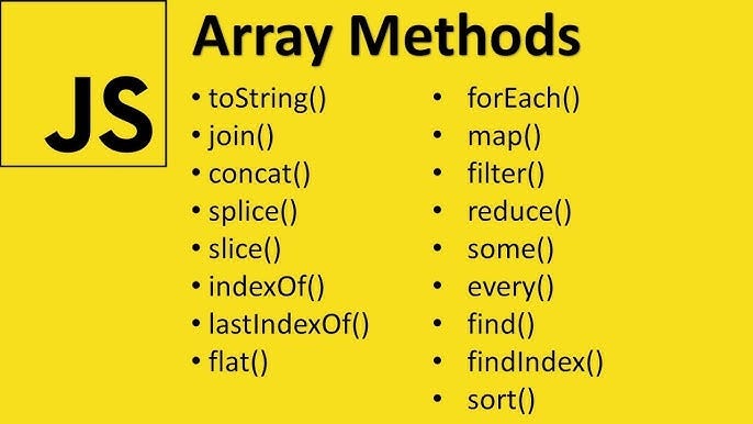 📚 JavaScript Array Methods. 1. length – Count the elements | by Nadun ...