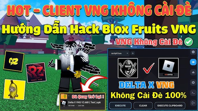 Tai Delta X Roblox (QT + VNG) V2.697 Mới Nhất Cho Android