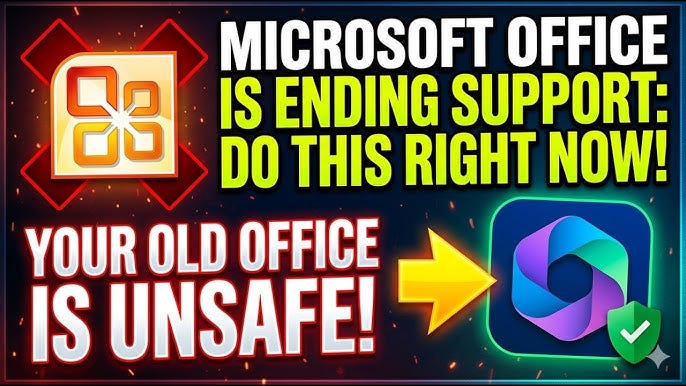 BULLETIN: Microsoft Office — End of Support