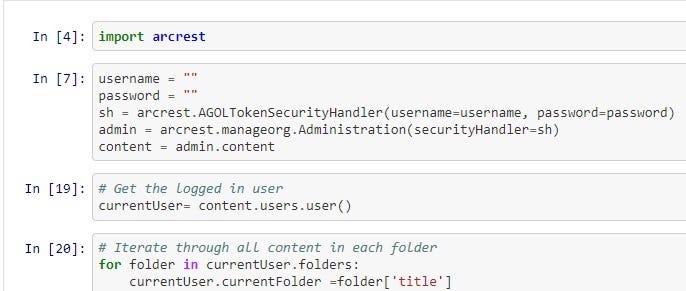Getting to know the ArcREST Python package | by Eric van Rees | Medium