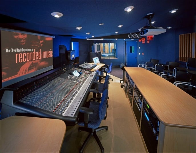 Clive Davis Unveils New Production Studio | by NYU Local | NYU Local