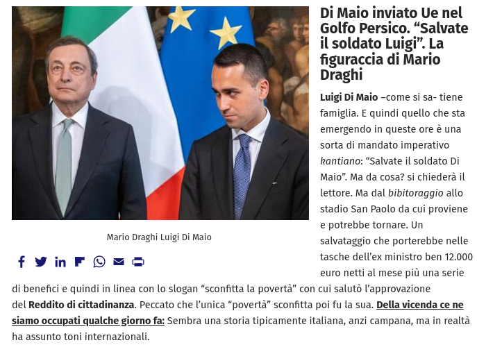 Il “merito” non merita parole … per 12 mila euro al mese …
