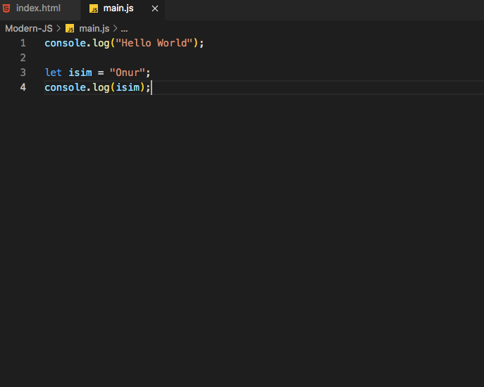 LET, CONS| differences between variables — Modern JavaScript - Onur ...