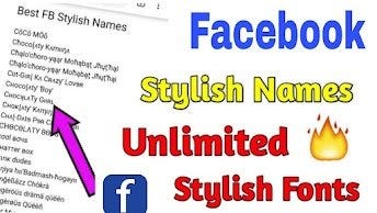 NEW UNIQUE NAME - Facebook Account, Facebook Stylish Name