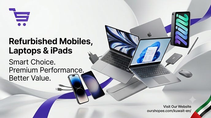 Why More Shoppers in Kuwait Are Choosing Refurbished Mobiles, Laptops & iPads