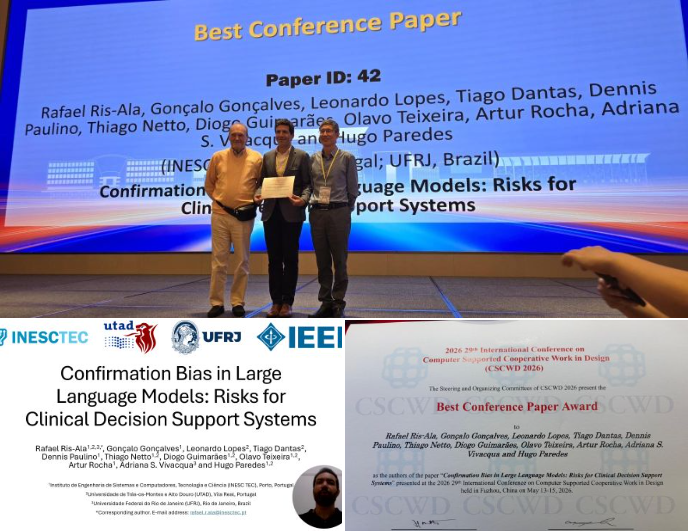 Presentation and Acceptance of the Best Conference Paper Award