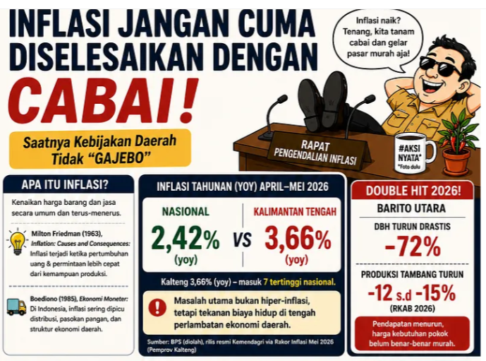 Pengendalian Inflasi: Jangan Berhenti di Pasar Murah