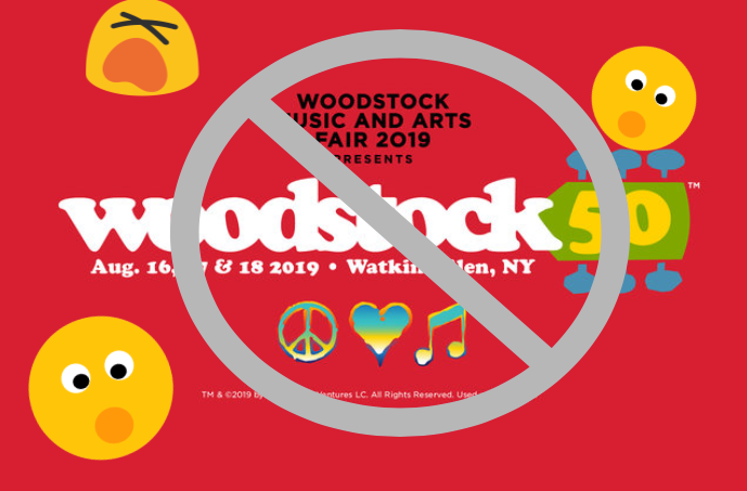What the Heck is Going on With Woodstock 50 by Chas Gilman