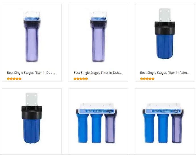 Water Filter In Dubai — Water Purifier, Water Filter, RO System, Water