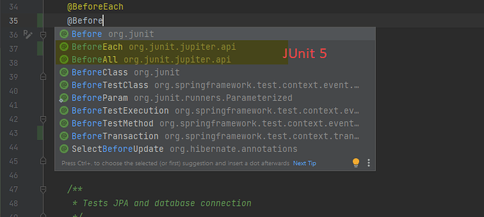 Junit 4 的 @Before 和 @BeforeClass 对比 Junit 5 @BeforeEach 和 @BeforeAll ...
