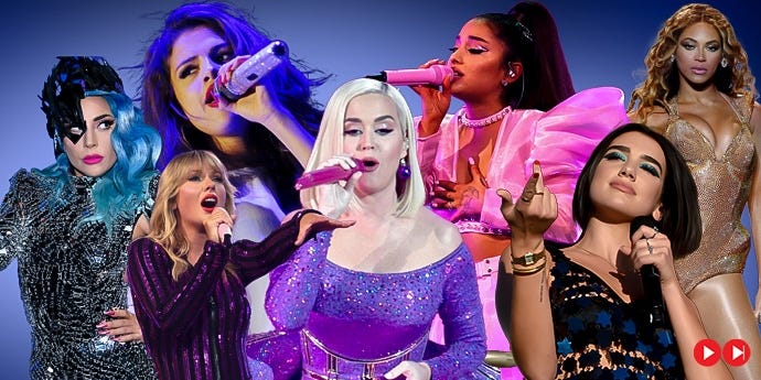 Female pop singers - businesstimepro - Medium