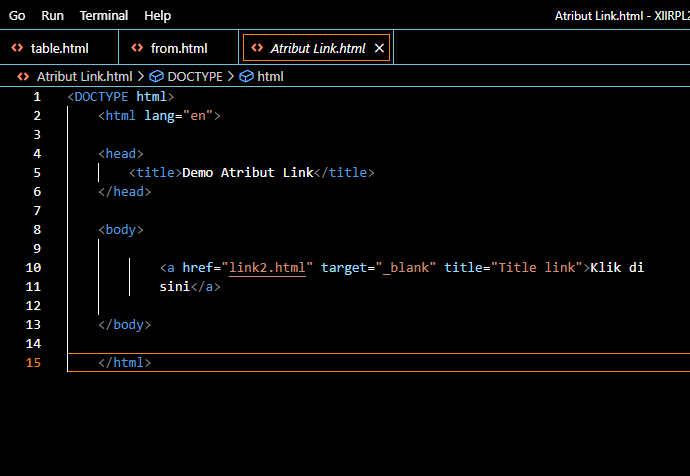 CARA MEMBUAT HYPERLINK DI HTML DEK :V | by Syahlendra putra | Medium