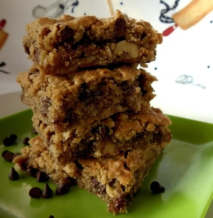 Milly’s Oatmeal Brownies — Desserts — Brownie