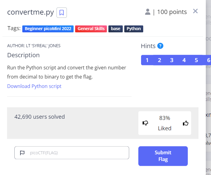 Convert Me py PicoCTF Write up Bernard Hackwell Medium convert-me-py-picoctf-write-up-bernard-hackwell-medium