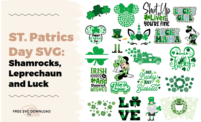 St. Patricks Day SVG. Embrace the Luck of the Irish with St…