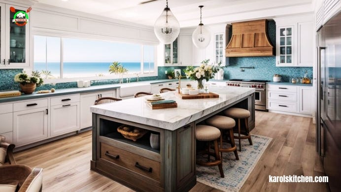 Contrasting Kitchen Island Best Ideas 2024 | by Karolskitchen | Medium