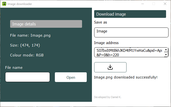 How I wrote an image downloader desktop app with python. | by Daniel ...