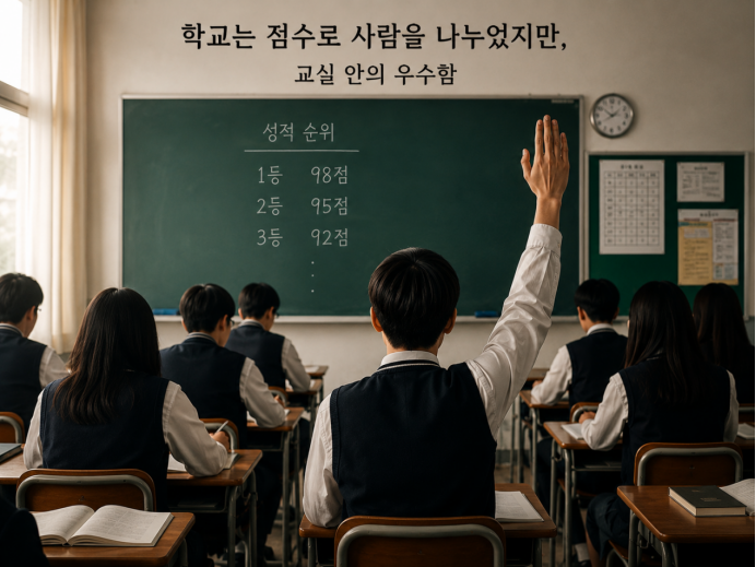 School Divided People by Scores,But the World Moved Through Completely Different Abilities