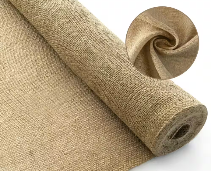 What is burlap fabric called?