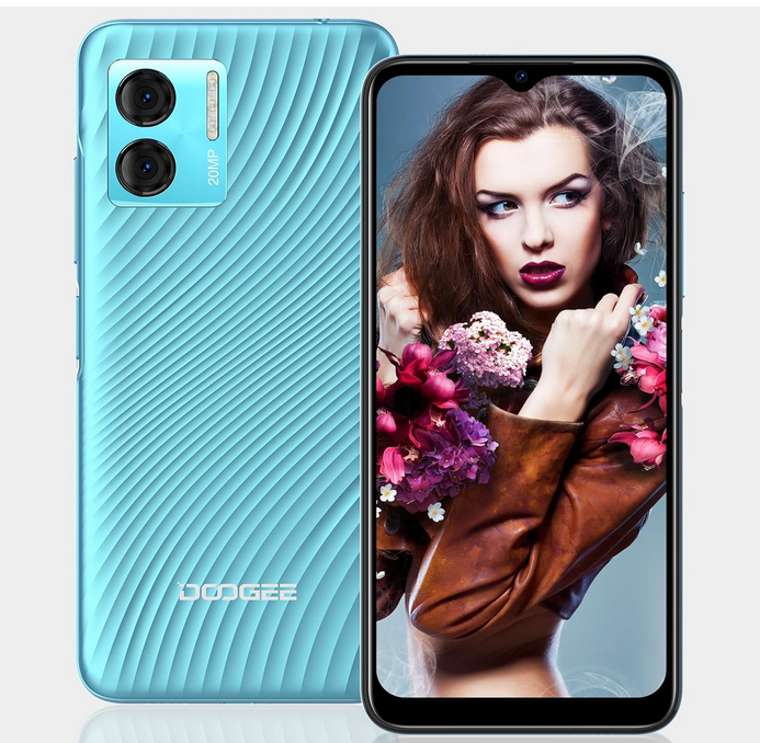 DOOGEE Blade 10 Energy 4.5G Rugged Smartphone, 24GB+128GB/2TB, Octa-core Telefono Indistruttibile, Android 15, 6150mAh Batteria, 6.56 HD+ 90Hz, 16MP +8MP, Widevine L1/GPS/Face ID/NFC