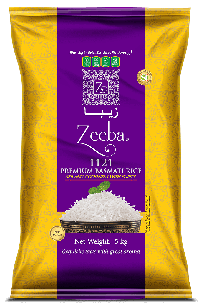 Zeeba Premium Basmati Rice — Suppletek Asymseo Medium