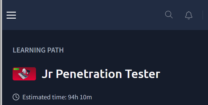 TryHackMe — Jr Penetration Tester Learning Path