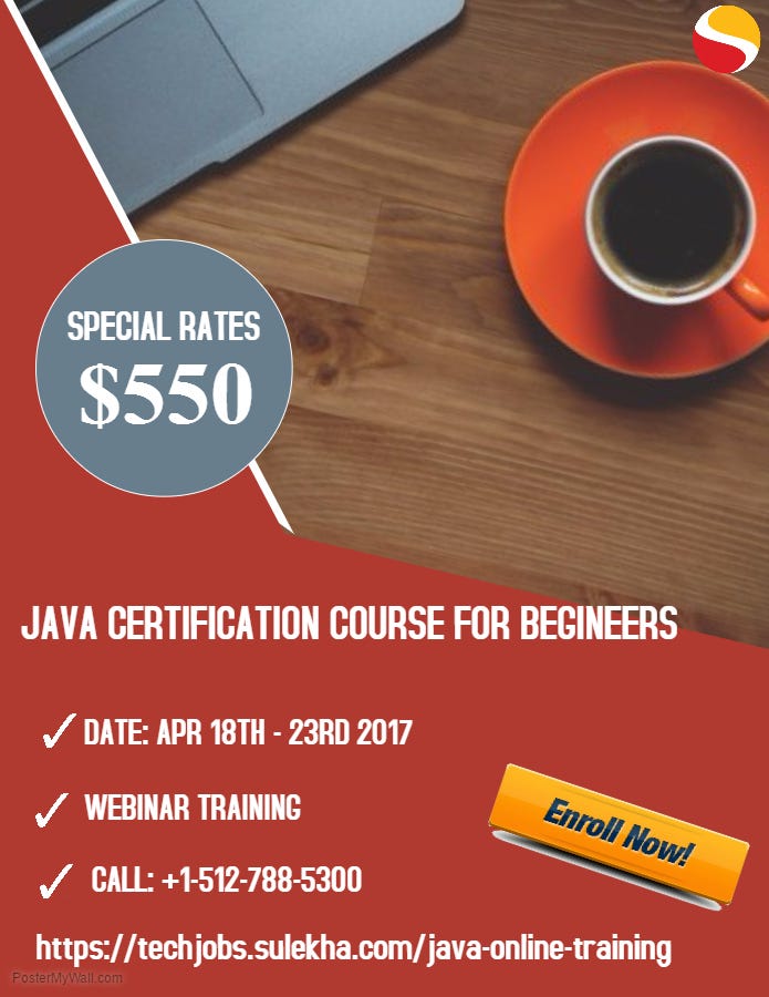 Java Certification Course For Beginners f | by Sulekha IT Training | Medium