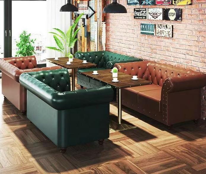 Restaurant Sofa: Enhancing Comfort and Style in Dining Spaces | by Best of  Exports | Medium