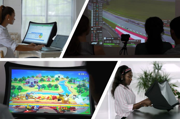 Splay: The Ultimate 2-in-1 Portable Display & Projector