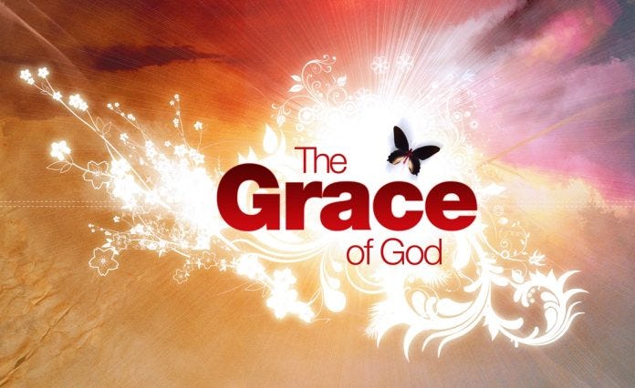 The Abundance of God’s Grace. Let the abundance of God’s grace sink ...