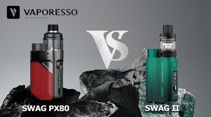 Vaporesso SWAG PX80, Time to Make a Change | HealthCabin | by Health Cabin  | Medium