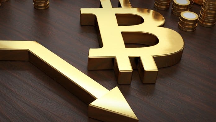 Bitcoin falls under $29K reaching its lowest level since January 2021 ...