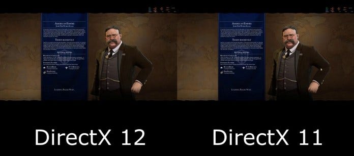 Which is better for Civ 6, Directx 11 or Directx 12?