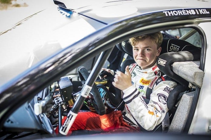 Solberg’s Son Almost Missed GB WRC Outing After Failing Theory Test ...