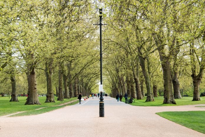 Hyde Park, London. Source: Park Grand London Hyde Park