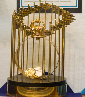 The World Series Trophy. Baseball in 25 Objects: Twenty-third in