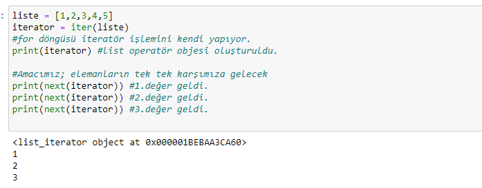 Python Iterators - nurdan ekmen - Medium