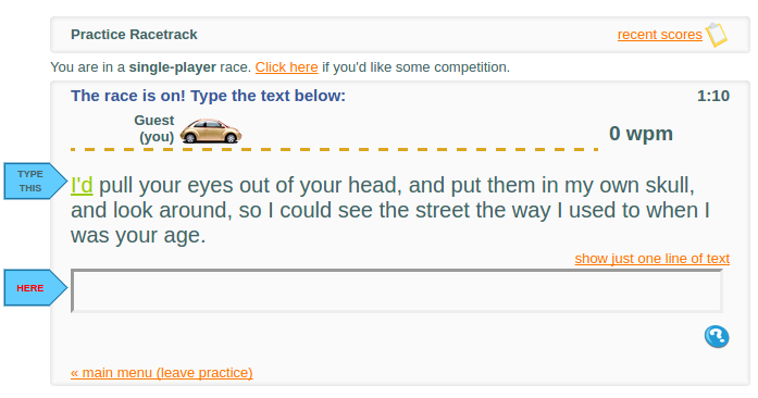 How To Mess With TypeRacer. Writing a bot to mess around with