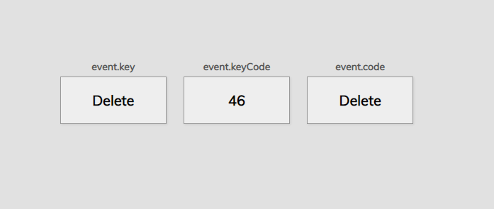 Javascript keyboard properties. .key — — — — — özelliği(property) | by ...