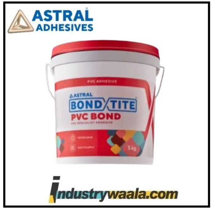 Astral Adhesives 10 KG Bondtite PVC Bond Premium White Adhesives by Industrywaala Com May