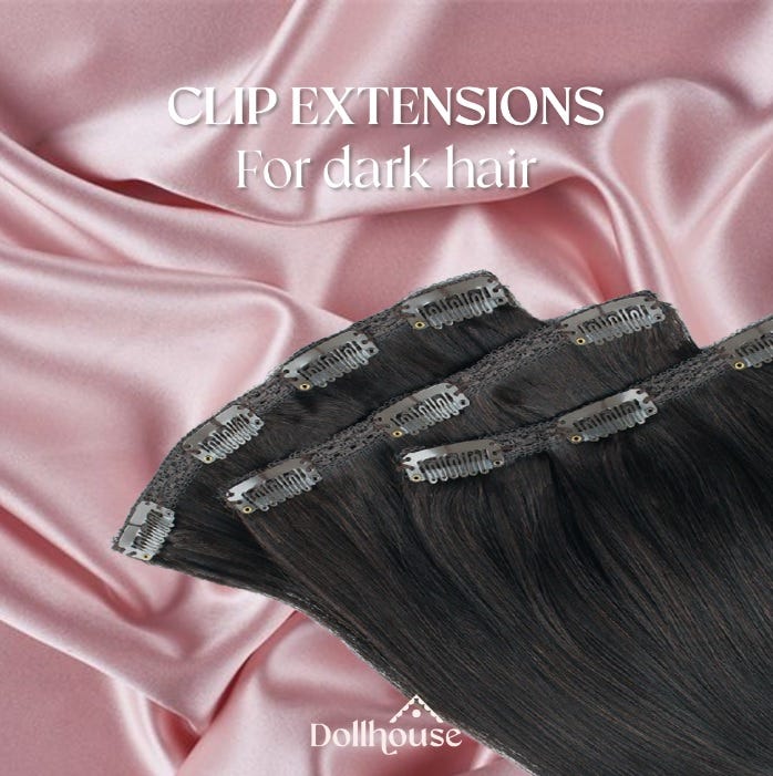 Best pink clip outlet in hair extensions