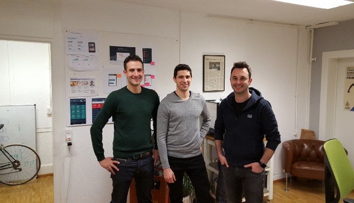 Meet Marco Sandro Dominic Co founders At Swiss Grocery List Startup 