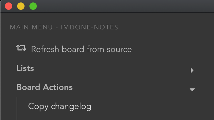 How I automate my changelog with imdone!
