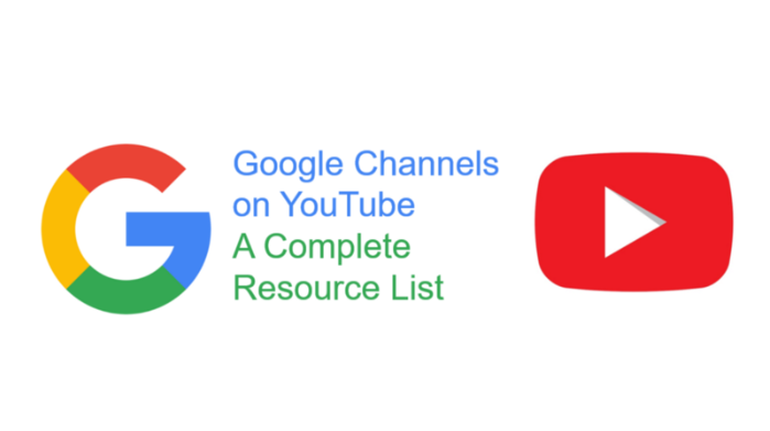 Google Channels on  — A Complete Resource List, by Paul Maplesden