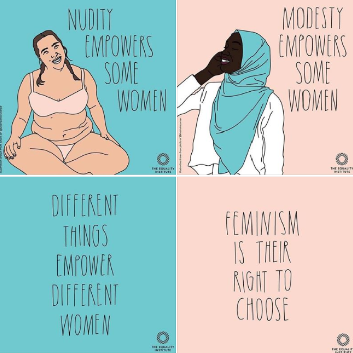 Body Hair and Gate-Keeping. Feminism is Our Right to Choose | by Christine  Rawley | Age of Awareness | Medium