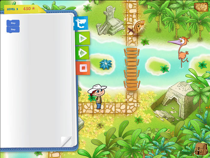 The first working prototype of our game