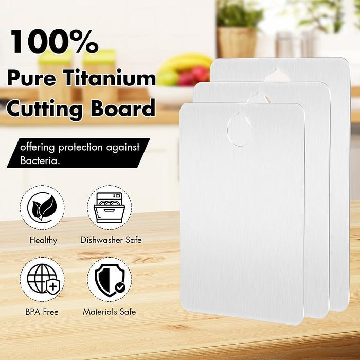 Do Titanium Cutting Boards Dull Knives? Pros and Cons Explained by ata Kitchen Cutting