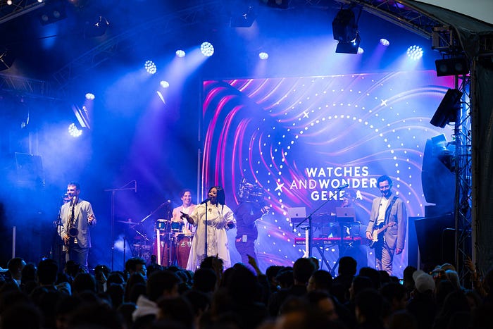 Watches And Wonders In The City program live music performance