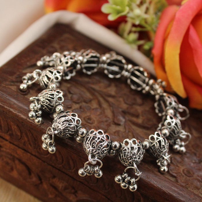 Oxidized Bangles for Navaratri